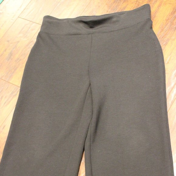 2/$20 🏷 Lily Morgan Black Wide Leg Pants Size Large - Picture 2 of 3